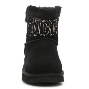 UGG Classic Gem Mini Bootie in Black.  Sz: 5